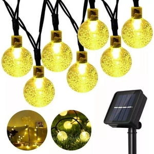 Shop E-Home - Guirnalda De Luces Solares Led Impermeables De 4 Metros