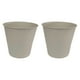 thumbnail image 1 of 2 Piezas De Cubos De Flores, Esculturas, Macetas De Regalo Para Jardín, Escritorio, Oficina, Color Blanco, 1 of 3
