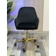 thumbnail image 2 of Silla Escritorio Giratoria Lux Base Dorada - Negro, 2 of 5