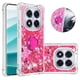 thumbnail image 1 of FOXDOCK Funda Glitter Líquida para Xiaomi Redmi Note 14 Pro Plus 5G con Anillo Brillante, TPU Antichoques y Esquinas Reforzadas, Soporte, 1 of 6
