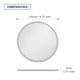 thumbnail image 3 of 1pc Shower Drain Hair Catcher Cover Strainer, Stall Drain Protector Cover, Stainless Steel, 3 of 4