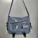 thumbnail image 1 of Upgrade Your Style with This Stylish Nylon Handbag Shoulder Bag - Large Capacity Messenger Bag for Men & Students!, 1 of 5