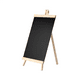 thumbnail image 1 of Pizarra Tipo Caballete Atril Tiza Madera 25x48 Cm Negra, 1 of 3