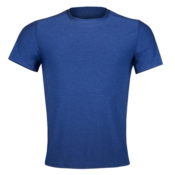 Polera Dry Fit Manga Corta Jaspeada Hombre