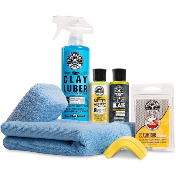 Chemical Guys, Clay Bar Luber Combo Kit for Smooth Paint