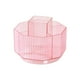 thumbnail image 5 of Mostrador Giratorio De 360 ° Caja De Almacenamiento De Cosméticos Soporte De Maquillaje Para Lápiz Delineador De Ojos Rosa, 5 of 5