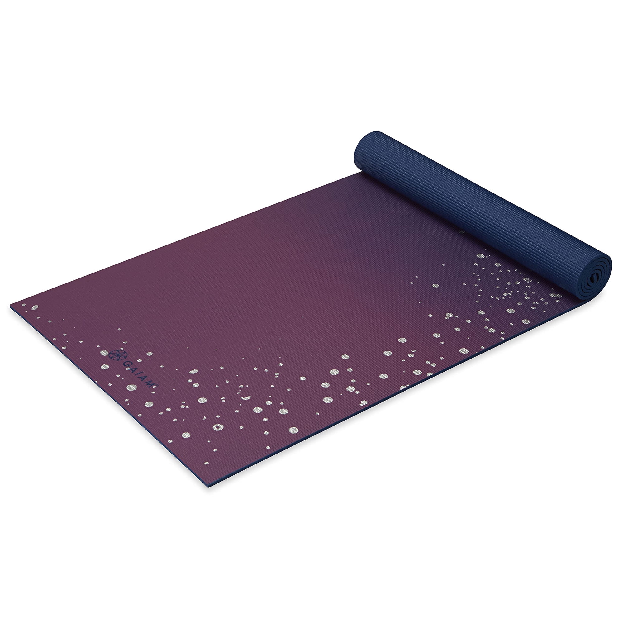 Esterilla De Yoga Gaiam Premium Print, Extragruesa, Antideslizante, 6 Mm