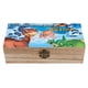 thumbnail image 1 of En Busca del Valle Encantado Caja Organizadora de Madera Rústica - Caja Decorativa Multifuncional para Escritorio, Hogar, Oficina, Joyas y Manualidades, 1 of 6
