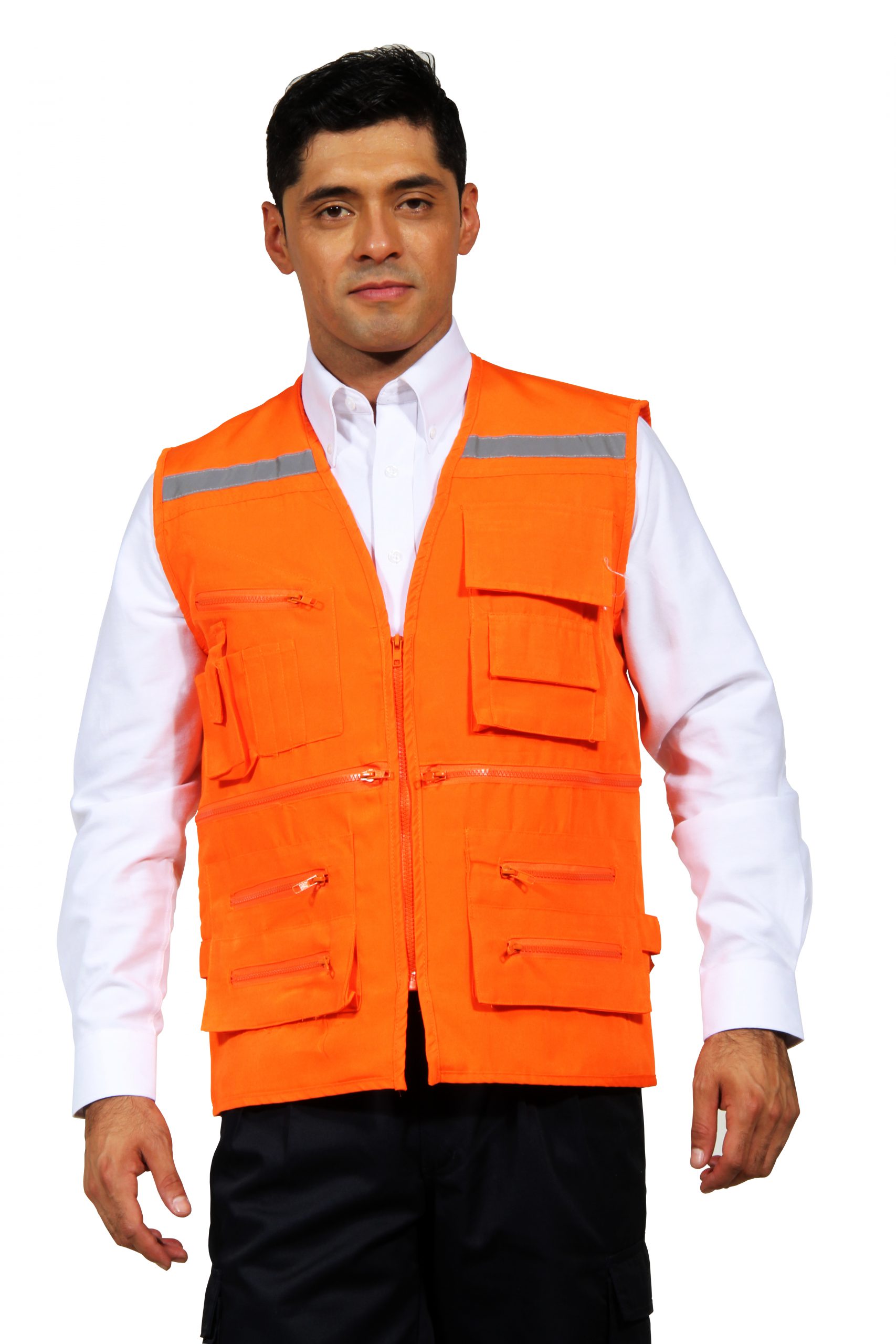 90 Grados - Chaleco Geólogo Unisex Naranjo Unisex