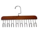 thumbnail image 2 of Perchero De Madera Para Corbatas, Duradero, Ahorra Espacio Con 8 Ganchos Para Bufandas, Sombreros, Camisetas Sin Mangas, Color Marrón Oscuro, 2 of 5