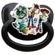 thumbnail image 1 of Chupete Para Adultos De Silicona Talla Grande Con Escudo Grande, 1 of 1