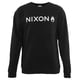 thumbnail image 1 of Polerón Hombre Nixon Crew Negro Logo Blanco, 1 of 5