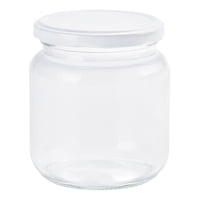 Frasco 500Ml Vidrio 1 Pieza Transparente 1 Un Haus