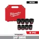 thumbnail image 1 of Set Dados Metricos Milwaukee SHOCKWAVE 3/4" 8 Piezas 49-66-7019, 1 of 3