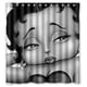 thumbnail image 1 of Cortina de ducha rosa Betty Boop, juego de cortinas de baño con ganchos, tamaño 66 x 72 pulgadas, 1 of 3