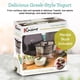 thumbnail image 3 of Máquina para hacer yogur griego Euro Cuisine GY60 con cesta coladora, 3 of 7