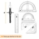 thumbnail image 4 of Set Geometry Mr. Pen de 15 piezas con transportador con brazo oscilante de 15 cm, 4 of 9