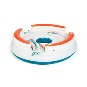 Flotador Isla Con Resplado 4 Personas 2.55X2.55M Bestway Azul
