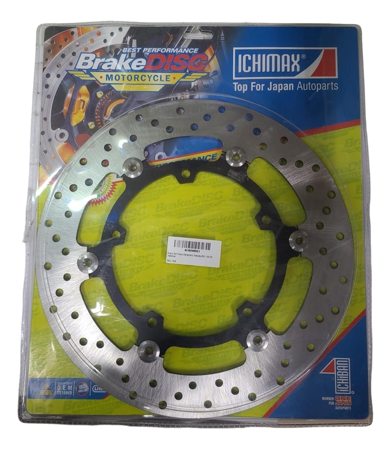 Genérico - Disco Freno Delantero Yamaha R3/ Mt 03 / R3A /Mt03A Japones