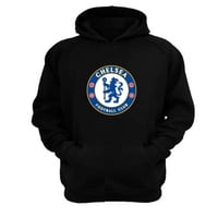 Genérico - Polerón Canguro Chelsea Negro Talla Xl Unisex