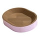 thumbnail image 2 of Rascador De Gato De Cartón Ovalado, Reposo En Cama Para Gatos De Interior, Tabla Rascadora Para Sofá XL, Violeta, 2 of 4