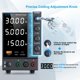 thumbnail image 3 of Fuente de alimentación DC WANPTEK POWER Bench 0-60 V 0-5 A con USB y tipo C, 3 of 8