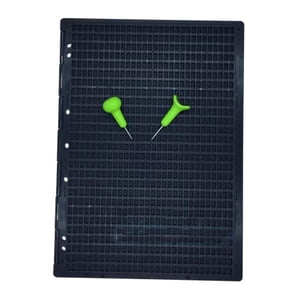 Bothyi - Pizarra Braille Negra Para Escritores Ciegos, Niños Ciegos, Escuela De Educación Especial