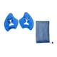 thumbnail image 4 of Paletas De Mano Para Natación, Entrenamiento De Fuerza, Fitness Acuático, Buceo, Aletas De Mano Azules, 4 of 5