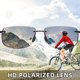 thumbnail image 3 of Gafas de sol deportivas JIM HALO Polarized TR90 sin montura para hombre y mujer, 3 of 9