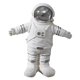 thumbnail image 3 of Astronauta En forma de luna Dise?o elegante Resina Estatuas Escultura Estatuilla C, 3 of 5