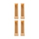 thumbnail image 3 of 4x Almohadillas Para Pies De Silla Mute Home Decor Rectangular Para Sofá Accesorio Amarillo, 3 of 5