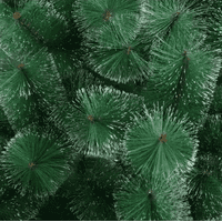 Geneerico - Árbol De Navidad Frondoso 1.8 Mt Tupido Base Metálica