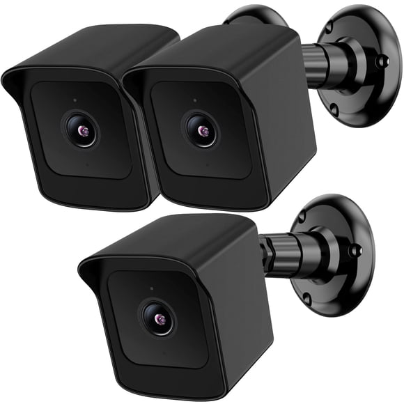 Soporte De Pared Y Funda Protectora Para Wyze Cam V4 V3 (Paquete De 3)