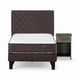 thumbnail image 1 of Cama Rosen Ergo T 1.5 Plazas + Muebles Ivar Café, 1 of 6