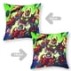 thumbnail image 2 of Gurren Lagann Fundas de almohada de terciopelo con tema, regalos de funda de almohada, decoración para el hogar, cojín de lanzar, regalo de cumpleaños para fans y parejas.61*61cm., 2 of 6