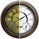 thumbnail image 1 of Reloj Pytha Sight 38 cm Metálico Iluminado para Exterior Impermeable, 1 of 8