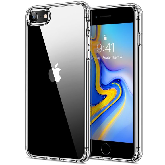 Funda HOOMIL para iPhone SE/8/7 Transparente anti‑amarilleo