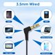 thumbnail image 3 of Auriculares con cable ZXQZYM 3.5 mm negro – paquete de 100 unidades, 3 of 7