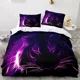 thumbnail image 1 of x1092 Bed Sheetsed Animal Cat Bedding Set Duvet Cover Bedroom Comforter Covers Twin ​Size Quilt Cover Home Textile /PCS 3-Piece Bedding Set (1 Duvet Cover + 2 Pillow Shams) nj1092, 1 of 5