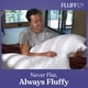 thumbnail image 5 of Almohadas FluffCo Basics Pillow Down Alternative Queen x2, 5 of 7