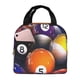 thumbnail image 1 of Billar Bolsa Térmica Portátil con Forro de Aluminio Grueso, Bolsa Térmica Impermeable y Hermética para Trabajo, Escuela y Picnic, Nevera Portátil para Entrega de Comida para Adultos y Niños 22*20*13cm, 1 of 6