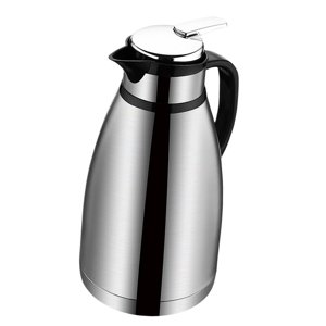 Magideal - Aislamiento Al Vacío De Doble Capa De Alta Capacidad, Doble Aislamiento, Jarra De Café Térmica De Acero Inoxidable Para Té, Oficina, Conferencia, 3L