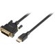 thumbnail image 1 of Cable DVI-D a HDMI Insignia 183 cm 1920 x 1200 con conectores chapados en oro, 1 of 3