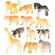 thumbnail image 3 of 12 Uds. Estatuillas De Animales Juguetes Educativos Tigre Elefante Para Ni?os Coloridos, 3 of 5
