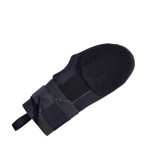 Softball Sliding Mitt Practice Ajustable Protector Béisbol Deslizamiento Guantes Negro Mano Derecha