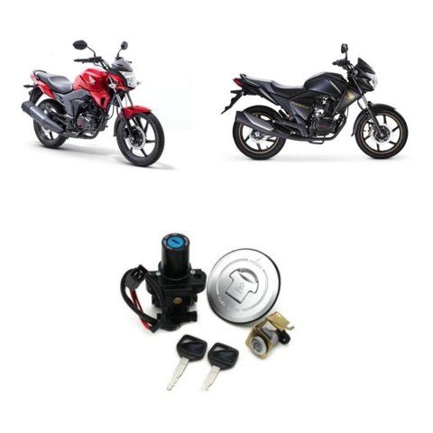 Genérico - Juego De Chapas Para Moto Honda Invicta 150 (Kit Completo)