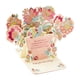 thumbnail image 2 of Tarjeta de felicitación del Día de la Madre con flores desplegables de caoba para mamá, 2 of 8