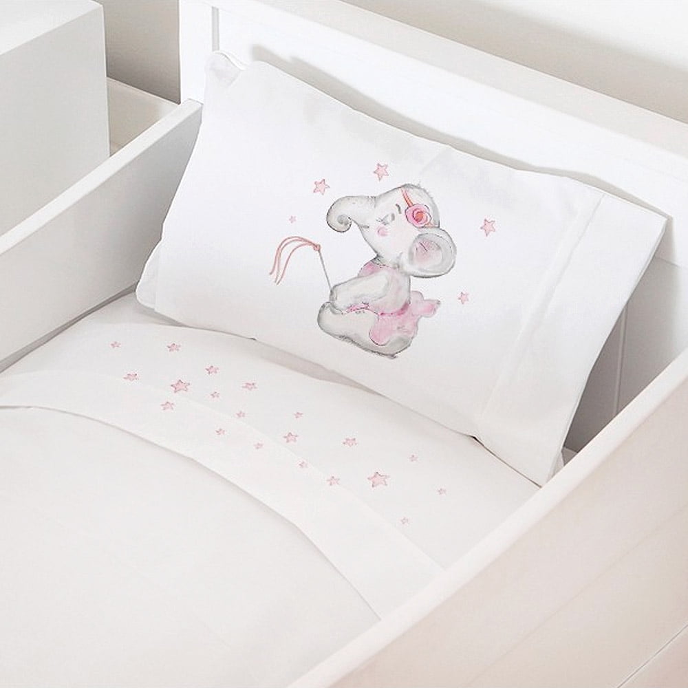 Tuyo Print - Juego De Sábanas Cuna Bailarina