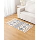 thumbnail image 3 of Juego 2 Alfombras Lino 60x90 Cm Bajada De Cama Moderna 4n07, 3 of 3