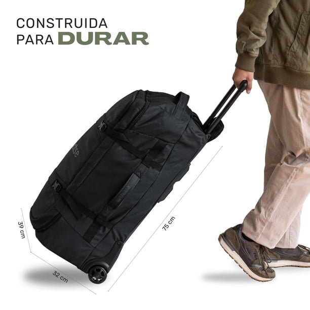 Maleta Bolso Trolly Expedition Duffel 90lts Black | Lider